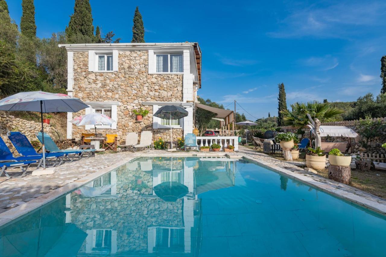 Stelios Stone House Sinarades Villa Kouramades Ngoại thất bức ảnh