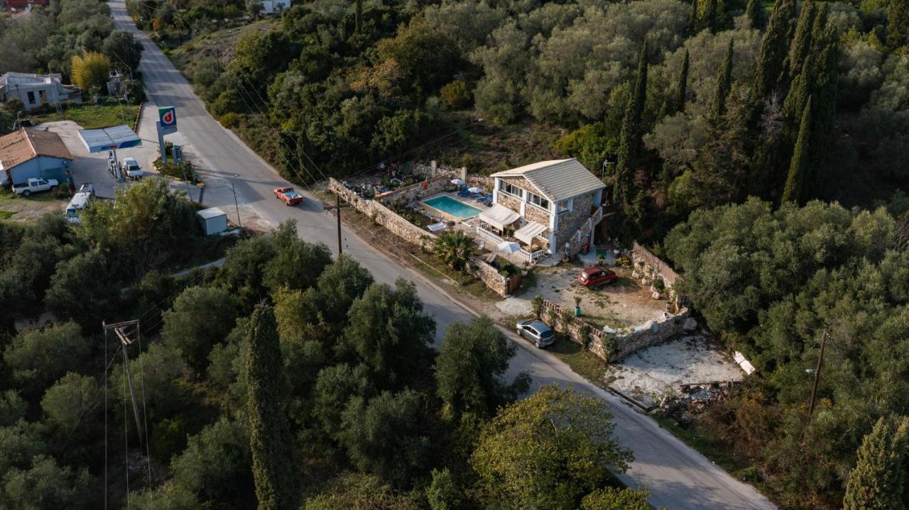 Stelios Stone House Sinarades Villa Kouramades Ngoại thất bức ảnh